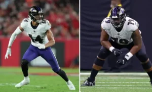 Ronnie Stanley, Kyle Hamilton Leave With Injuries in Victory Over Panthers