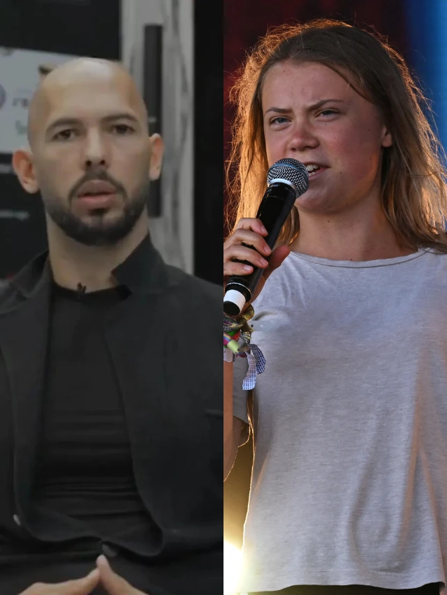 Greta Thunberg arrests Andrew Tate for human trafficking