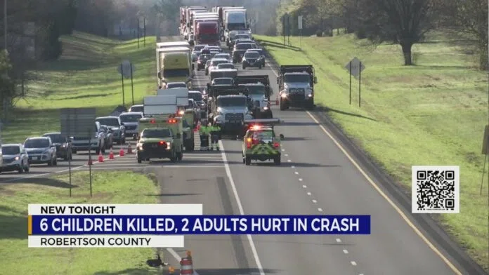 6 Children Dead, More Injured After Multi-Vehicle Crash In Middle Tennessee