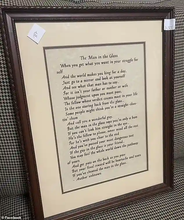 A Poem Bought By Auction Attendee Ryan Tramel And His Wife Krista Was Previously Hung In The Murdaugh Estate