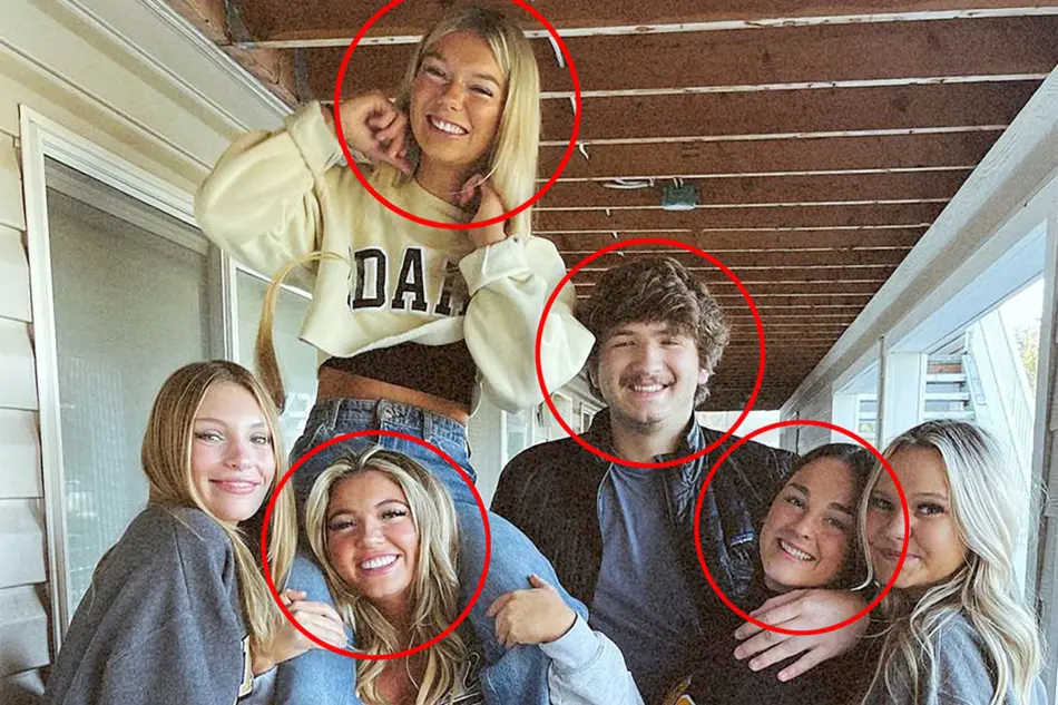 The Four University Of Idaho Students Who Were Found Dead In Off-Campus Housing Were Identified On Monday As Madison Mogen, 21, Top Left, Kaylee Goncalves, 21, Bottom Left, Ethan Chapin, 20, Center, And Xana Kernodle, 20, Right.