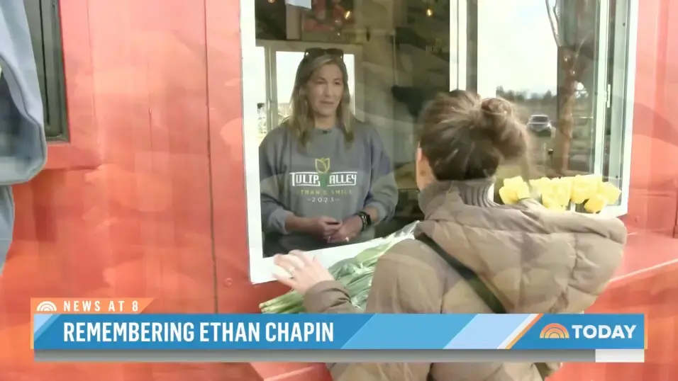 The Tulip Farm Where Ethan Chapin Used To Work Has Created Special Bulbs To Raise Money For A Foundation Set Up By His Parents.